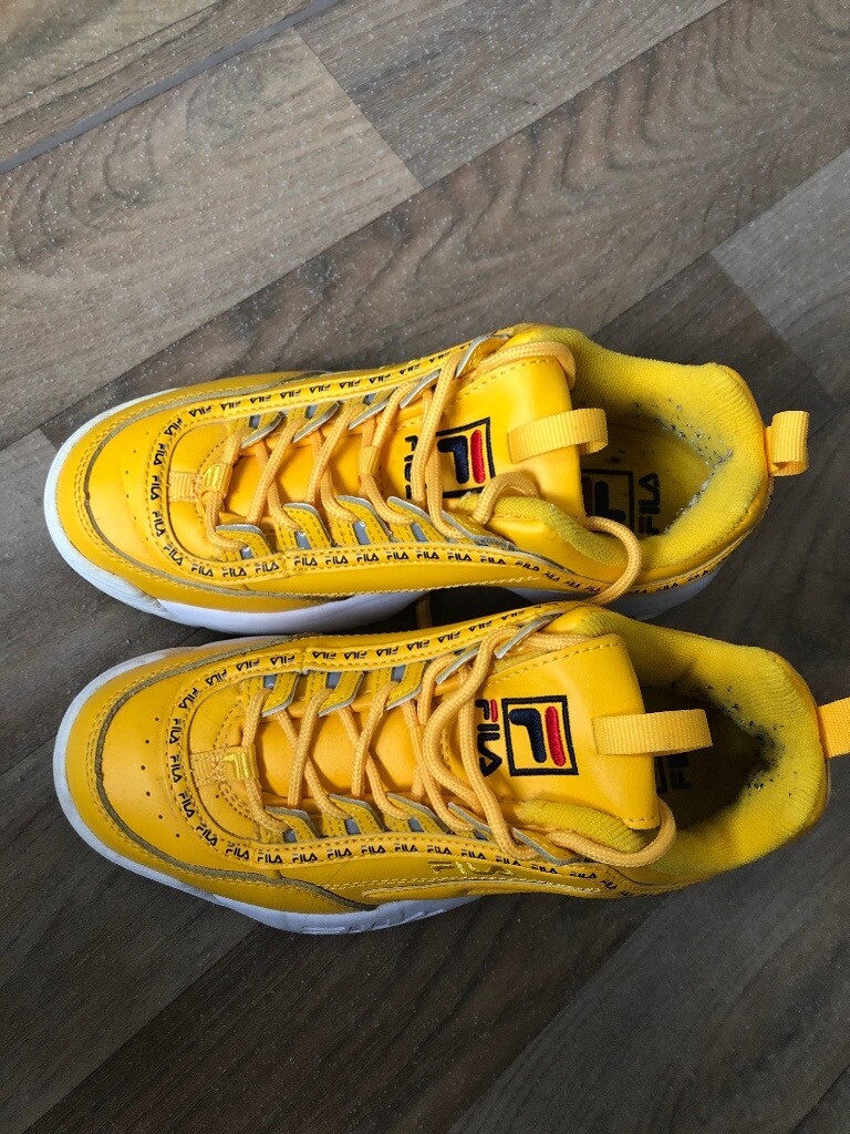 fila disruptor mustard